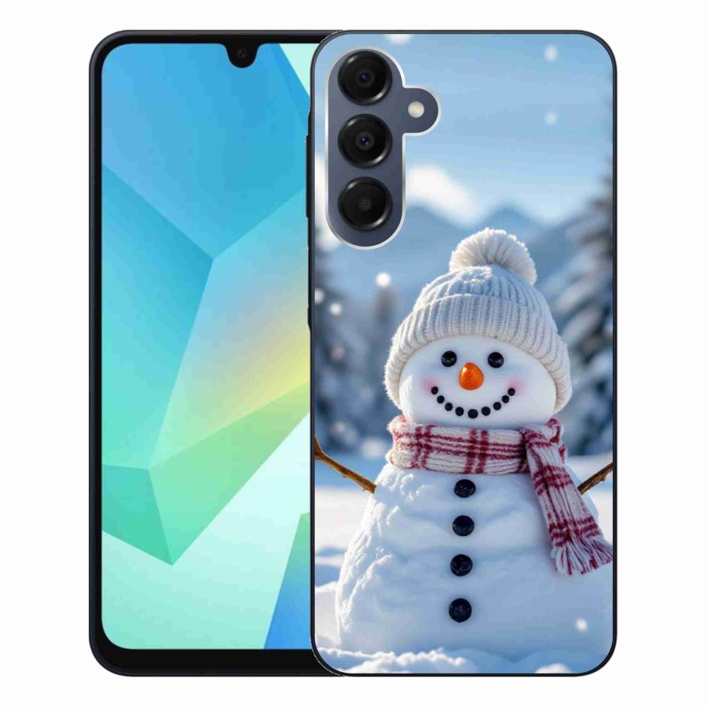 Gelový kryt mmCase na Samsung Galaxy A16 4G/5G - sněhulák 3
