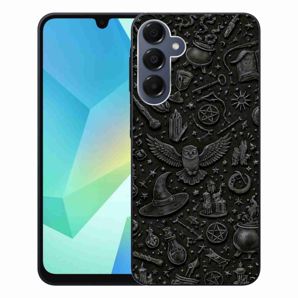 Gelový kryt mmCase na Samsung Galaxy A16 4G/5G - tmavý magický svět