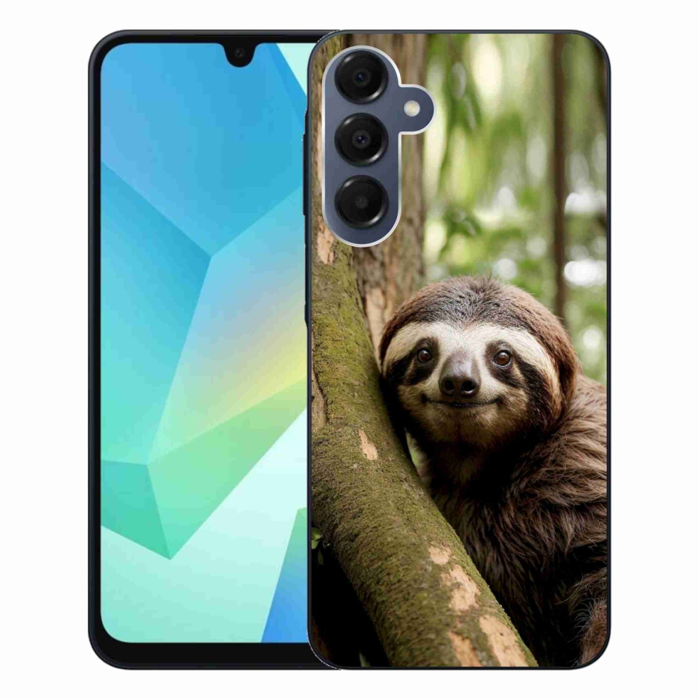 Gelový kryt mmCase na Samsung Galaxy A16 4G/5G - usměvavý lenochod