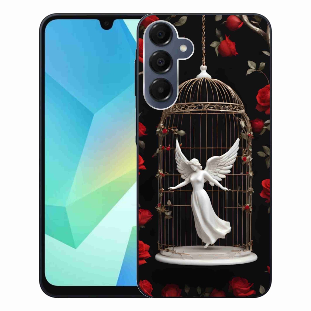 Gelový kryt mmCase na Samsung Galaxy A16 4G/5G - uvězněný anděl