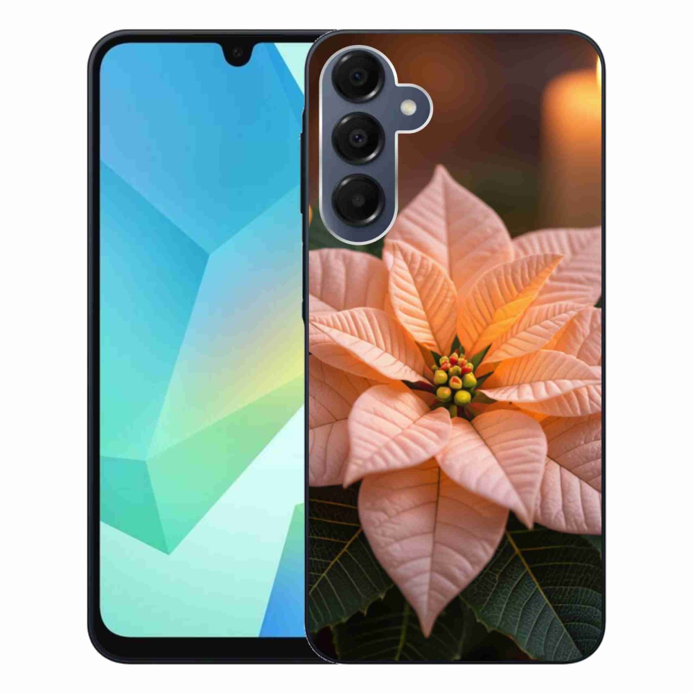 Gelový kryt mmCase na Samsung Galaxy A16 4G/5G - vánoční hvězda