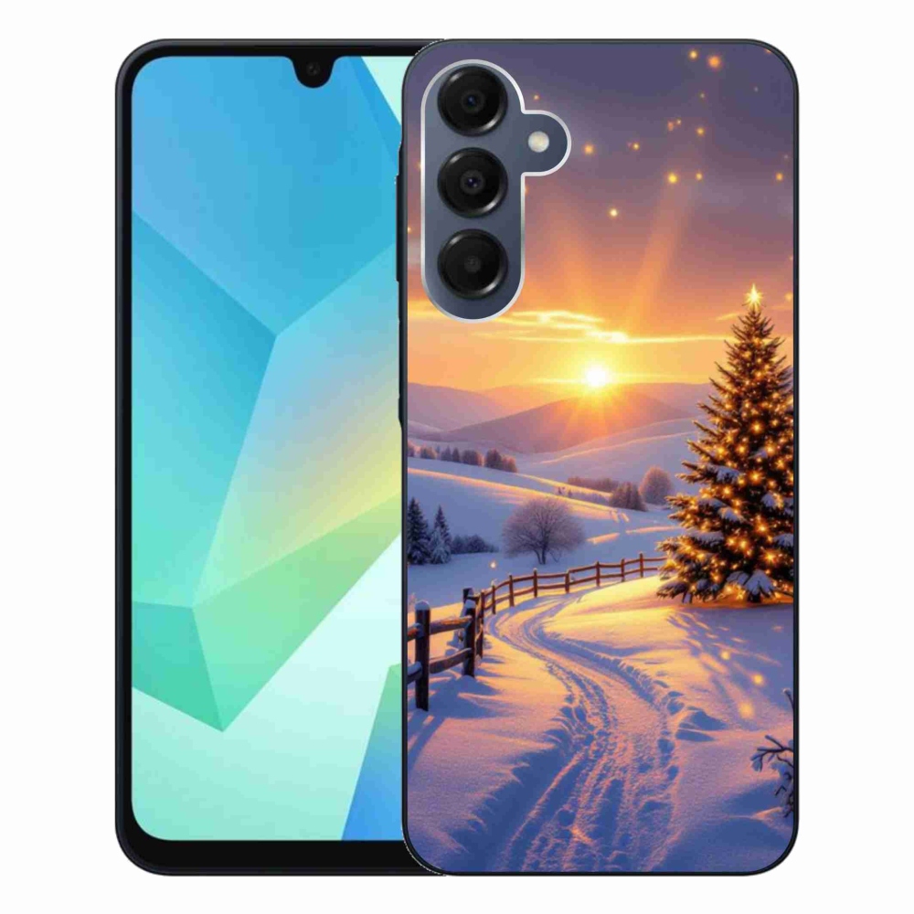Gelový kryt mmCase na Samsung Galaxy A16 4G/5G - zimní krajina