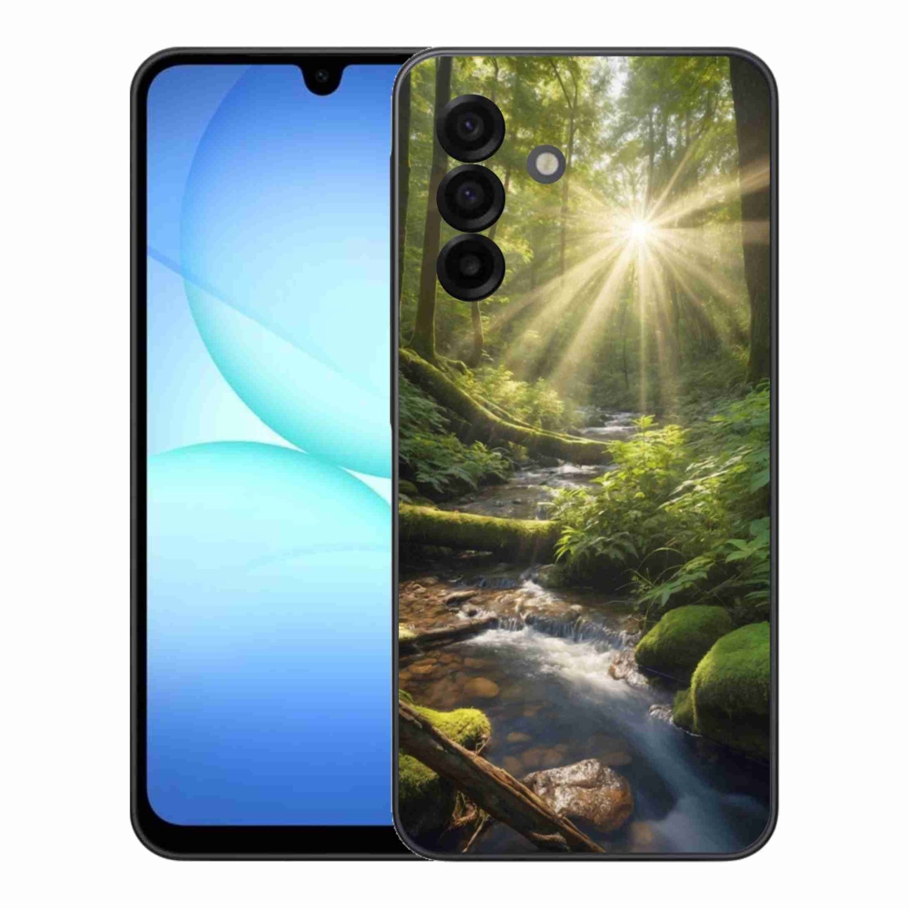 Gelový kryt mmCase na Samsung Galaxy A17 4G/5G - hlubina lesa