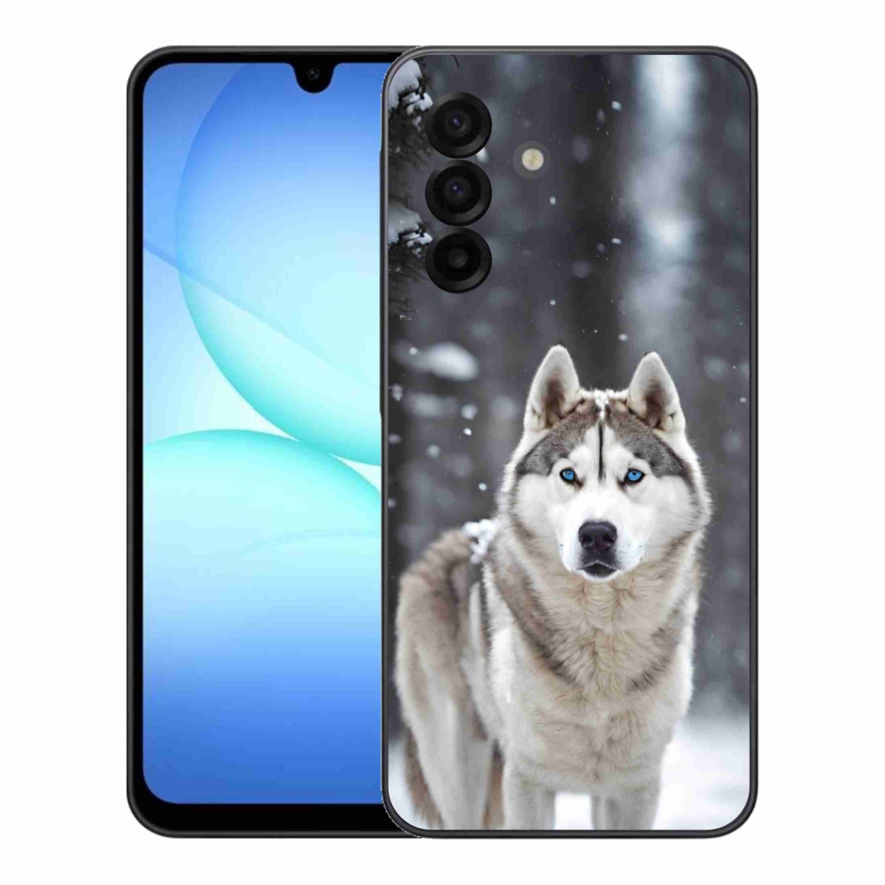 Gelový kryt mmCase na Samsung Galaxy A17 4G/5G - husky 2