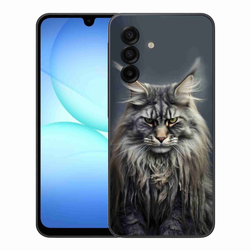 Gelový kryt mmCase na Samsung Galaxy A17 4G/5G - kočíčí pohled 4