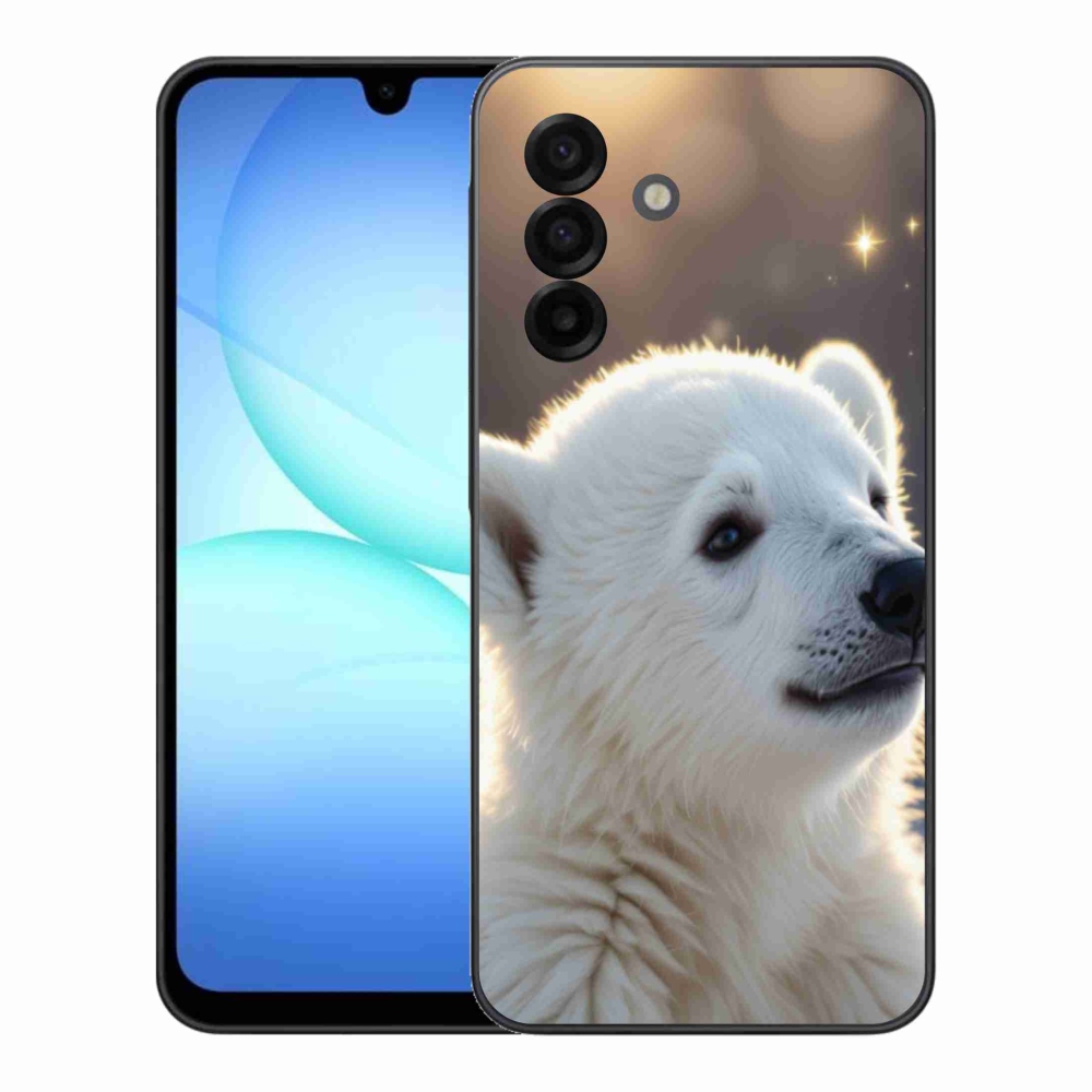 Gelový kryt mmCase na Samsung Galaxy A17 4G/5G - lední medvěd