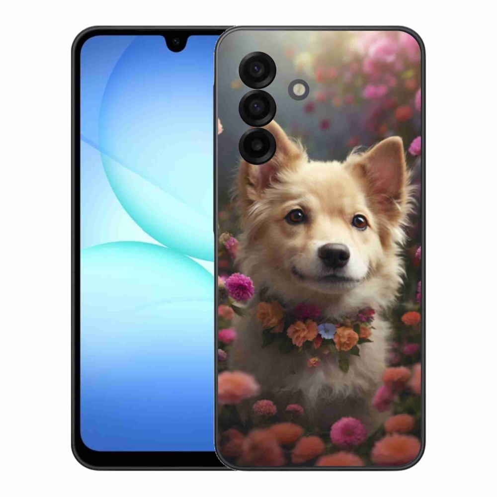 Gelový kryt mmCase na Samsung Galaxy A17 4G/5G - německý špic