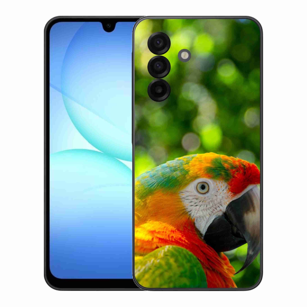 Gelový kryt mmCase na Samsung Galaxy A17 4G/5G - papoušek ara 3