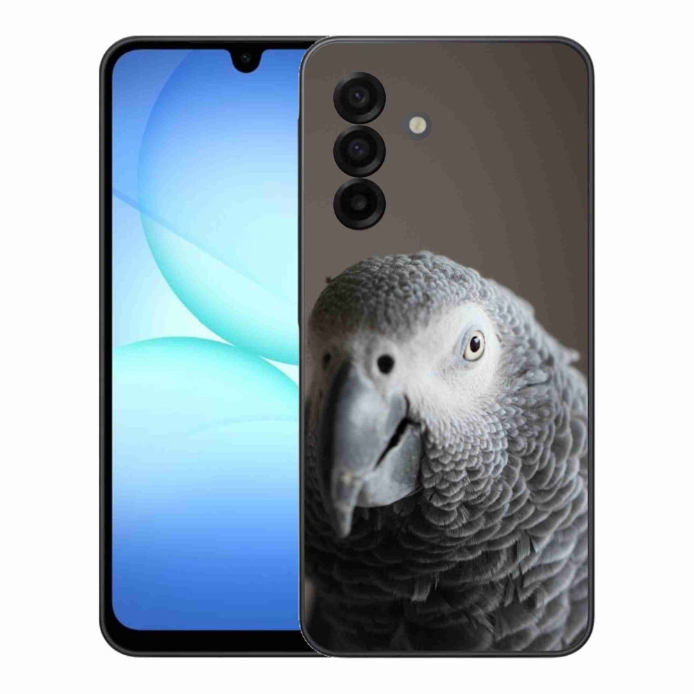 Gelový kryt mmCase na Samsung Galaxy A17 4G/5G - papoušek žako 2