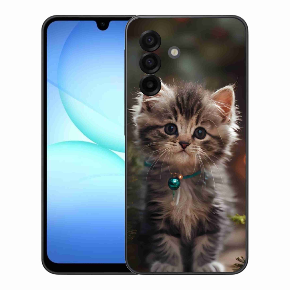 Gelový kryt mmCase na Samsung Galaxy A17 4G/5G - roztomilé kotě 11