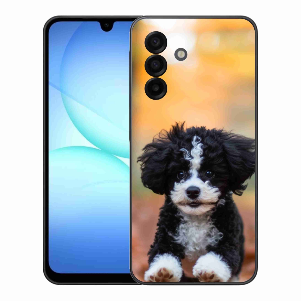 Gelový kryt mmCase na Samsung Galaxy A17 4G/5G - roztomilé štěně 2