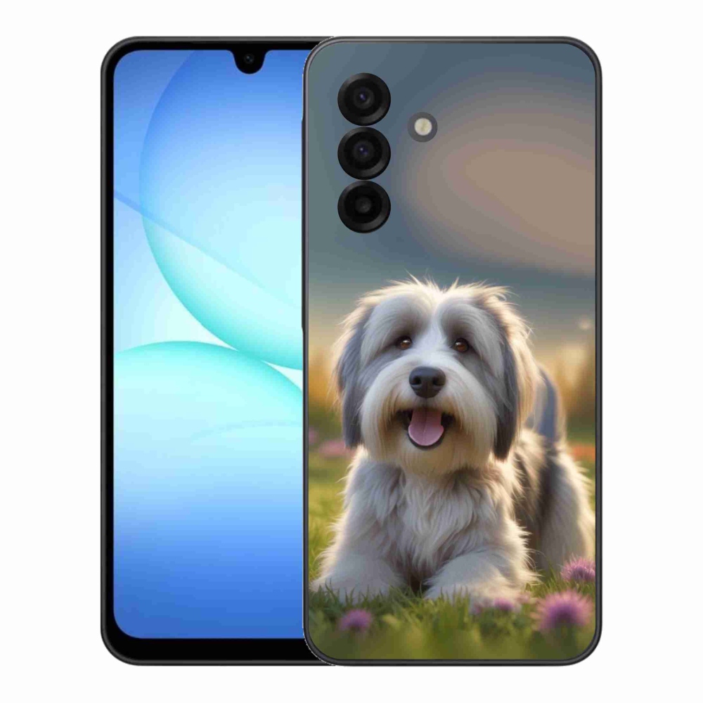 Gelový kryt mmCase na Samsung Galaxy A17 4G/5G - roztomilý havanský psík