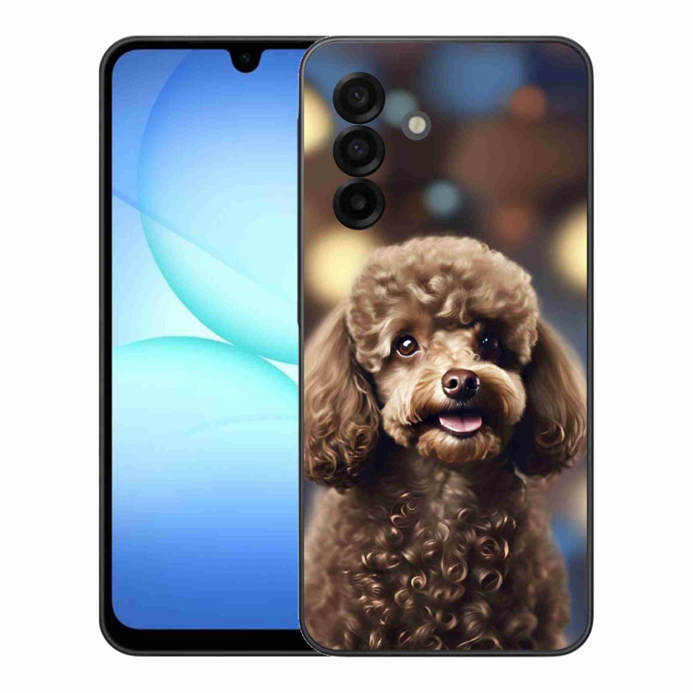 Gelový kryt mmCase na Samsung Galaxy A17 4G/5G - roztomilý pudl