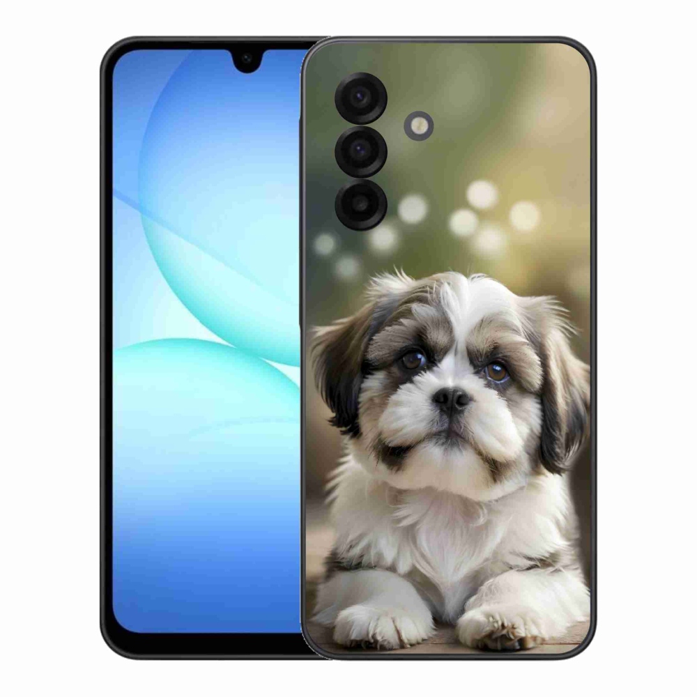 Gelový kryt mmCase na Samsung Galaxy A17 4G/5G - roztomilý shih-tzu
