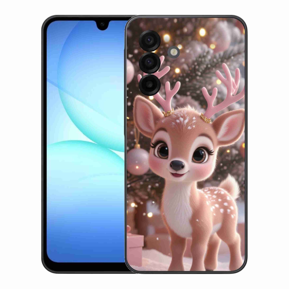 Gelový kryt mmCase na Samsung Galaxy A17 4G/5G - roztomilý sob