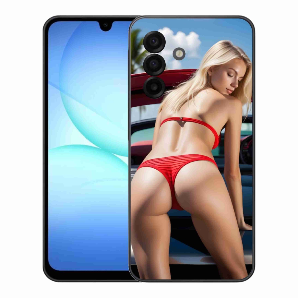 Gelový kryt mmCase na Samsung Galaxy A17 4G/5G - sexy žena 2
