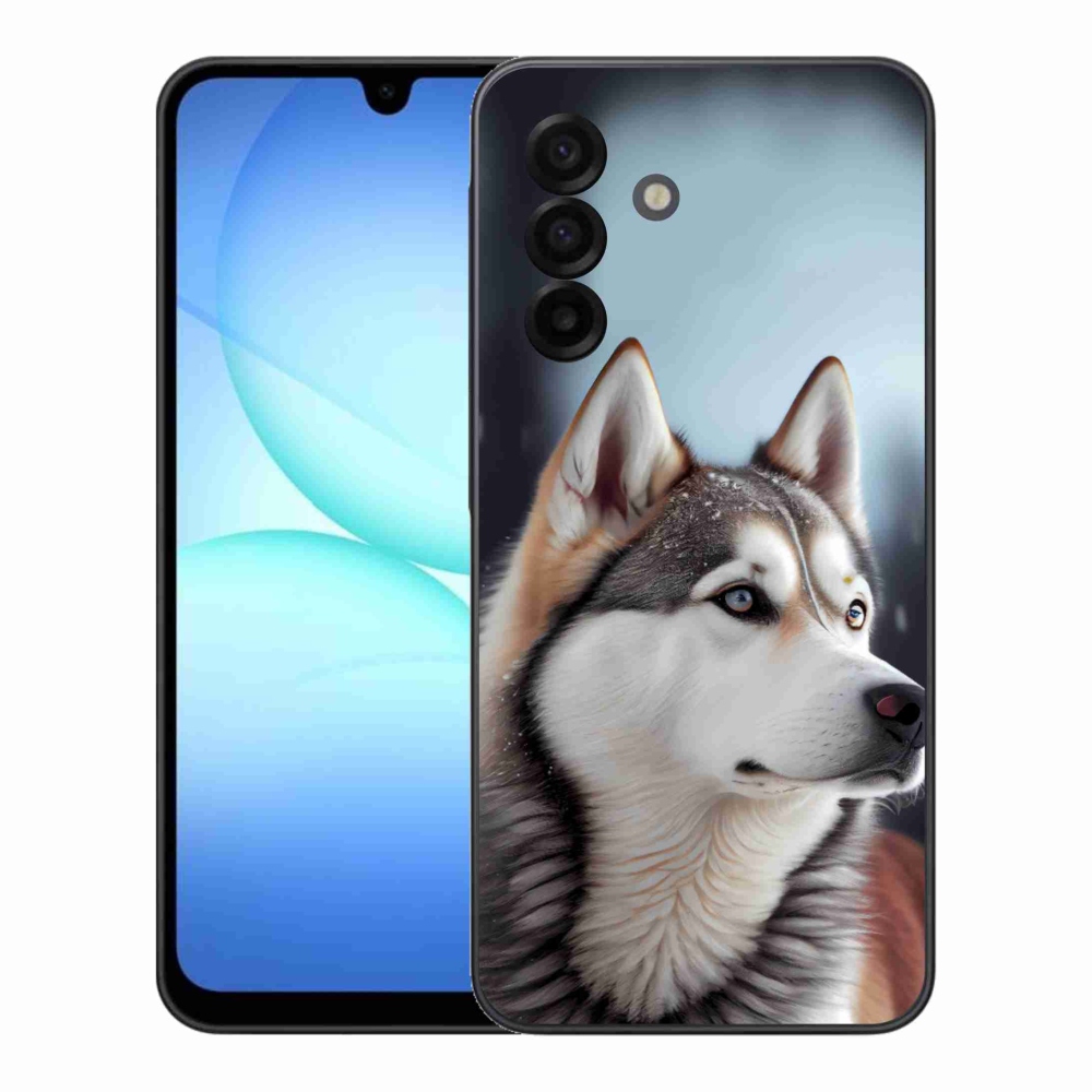 Gelový kryt mmCase na Samsung Galaxy A17 4G/5G - sibiřský husky