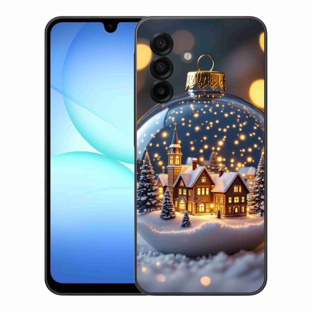 Gelový kryt mmCase na Samsung Galaxy A17 4G/5G - vánoční koule 4