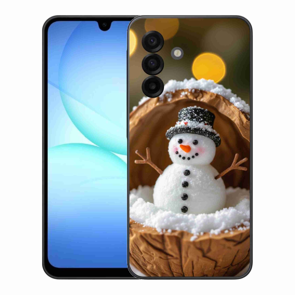 Gelový kryt mmCase na Samsung Galaxy A17 4G/5G - sněhulák 4