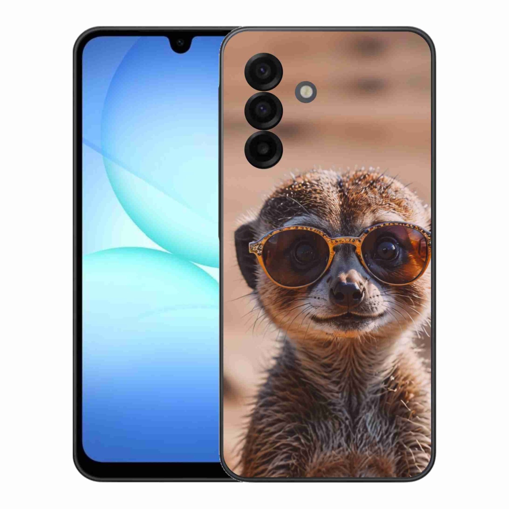 Gelový kryt mmCase na Samsung Galaxy A17 4G/5G - stylová surikata