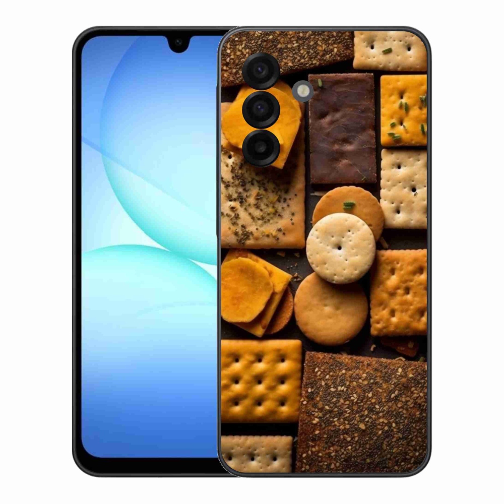 Gelový kryt mmCase na Samsung Galaxy A17 4G/5G - sušenky