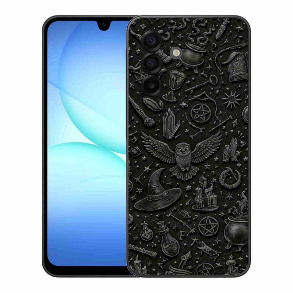 Gelový kryt mmCase na Samsung Galaxy A17 4G/5G - tmavý magický svět