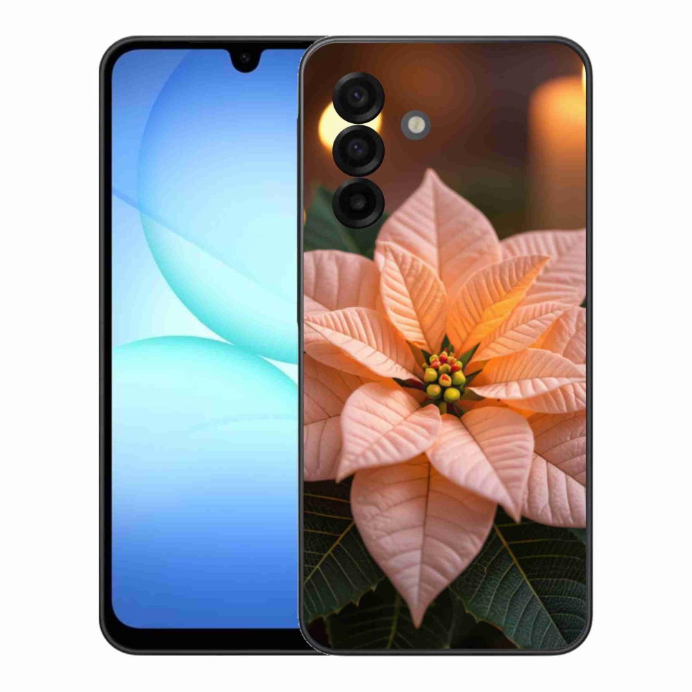 Gelový kryt mmCase na Samsung Galaxy A17 4G/5G - vánoční hvězda