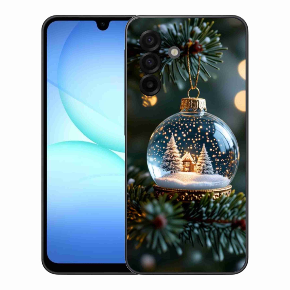 Gelový kryt mmCase na Samsung Galaxy A17 4G/5G - vánoční koule 2