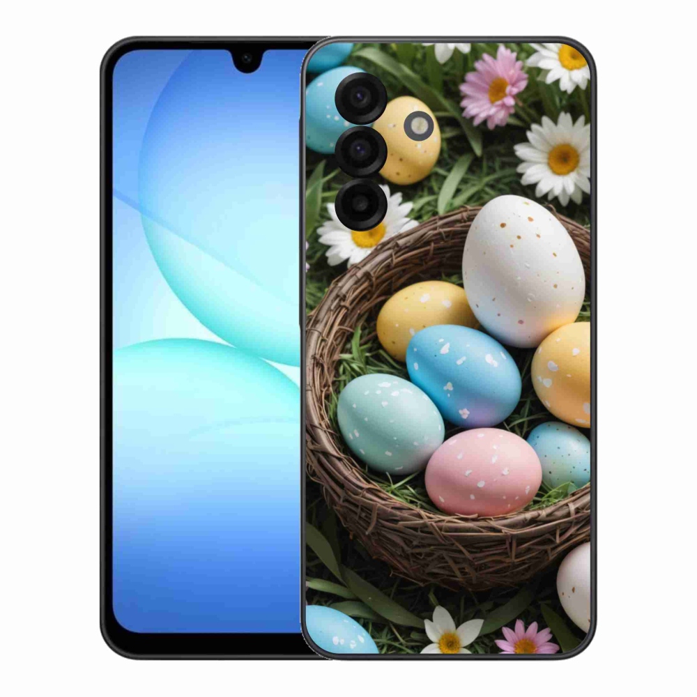 Gelový kryt mmCase na Samsung Galaxy A17 4G/5G - velikonoční vajíčka 2
