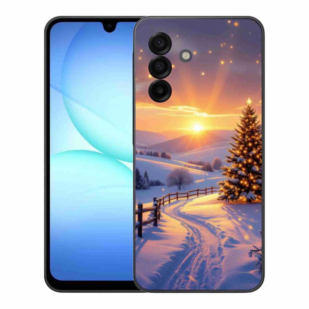 Gelový kryt mmCase na Samsung Galaxy A17 4G/5G - zimní krajina