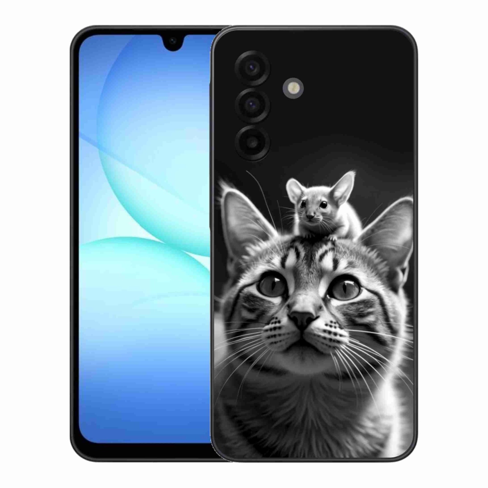 Gelový kryt mmCase na Samsung Galaxy A17 4G/5G - zvířecí přátelství 2