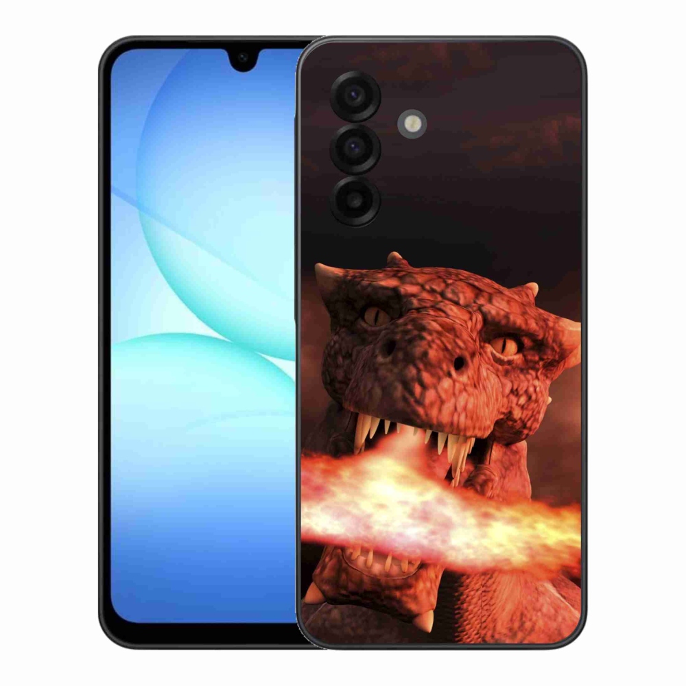 Gelový kryt mmCase na Samsung Galaxy A17 5G - drak