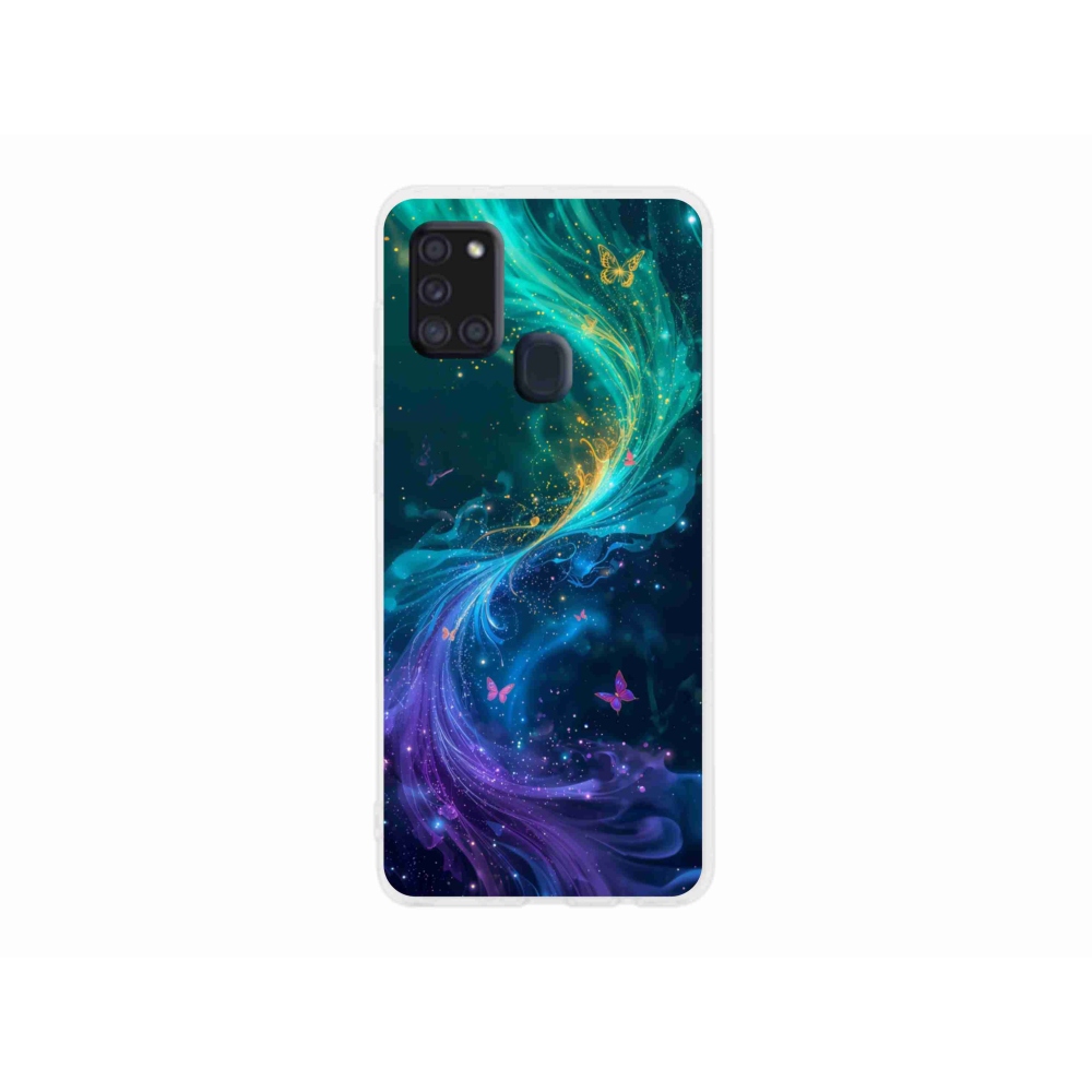 Gelový kryt mmCase na Samsung Galaxy A21s - abstraktní motiv 31