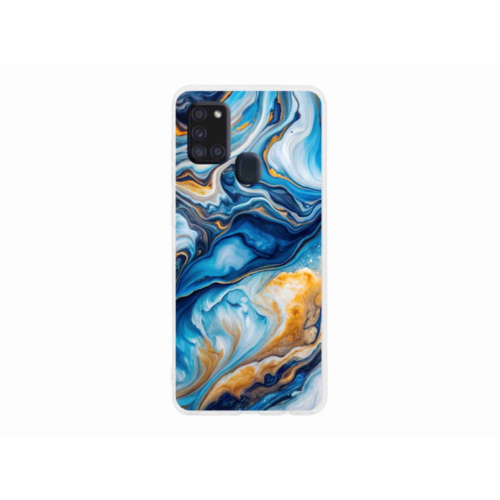Gelový kryt mmCase na Samsung Galaxy A21s - abstraktní motiv 34