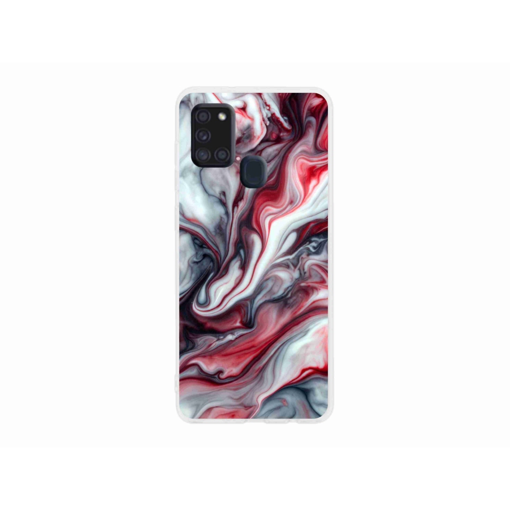 Gelový kryt mmCase na Samsung Galaxy A21s - abstraktní motiv 37