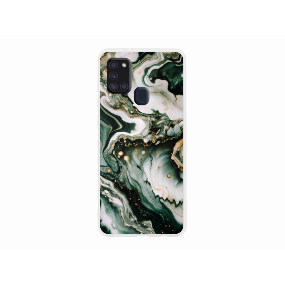 Gelový kryt mmCase na Samsung Galaxy A21s - abstraktní motiv 38