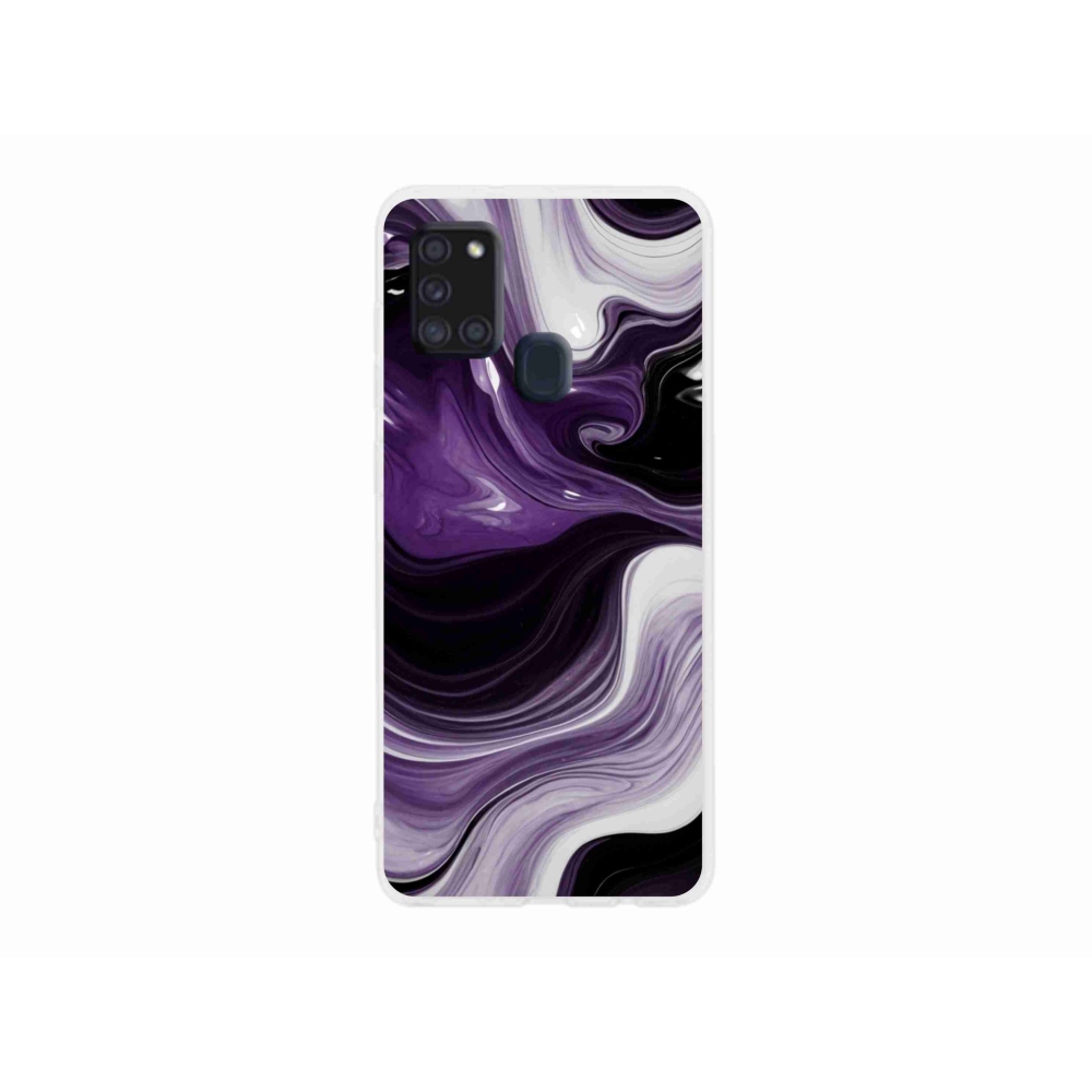 Gelový kryt mmCase na Samsung Galaxy A21s - abstraktní motiv 46