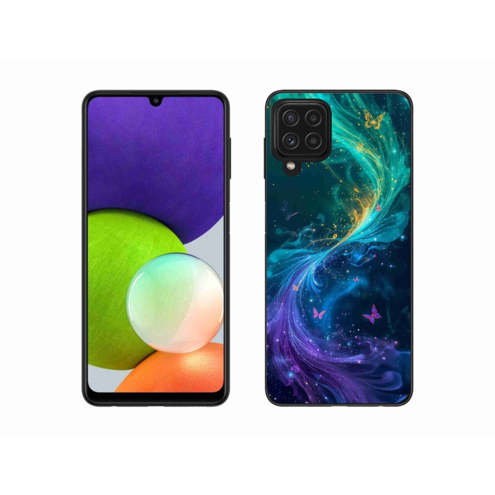 Gelový kryt mmCase na Samsung Galaxy A22 4G - abstraktní motiv 31