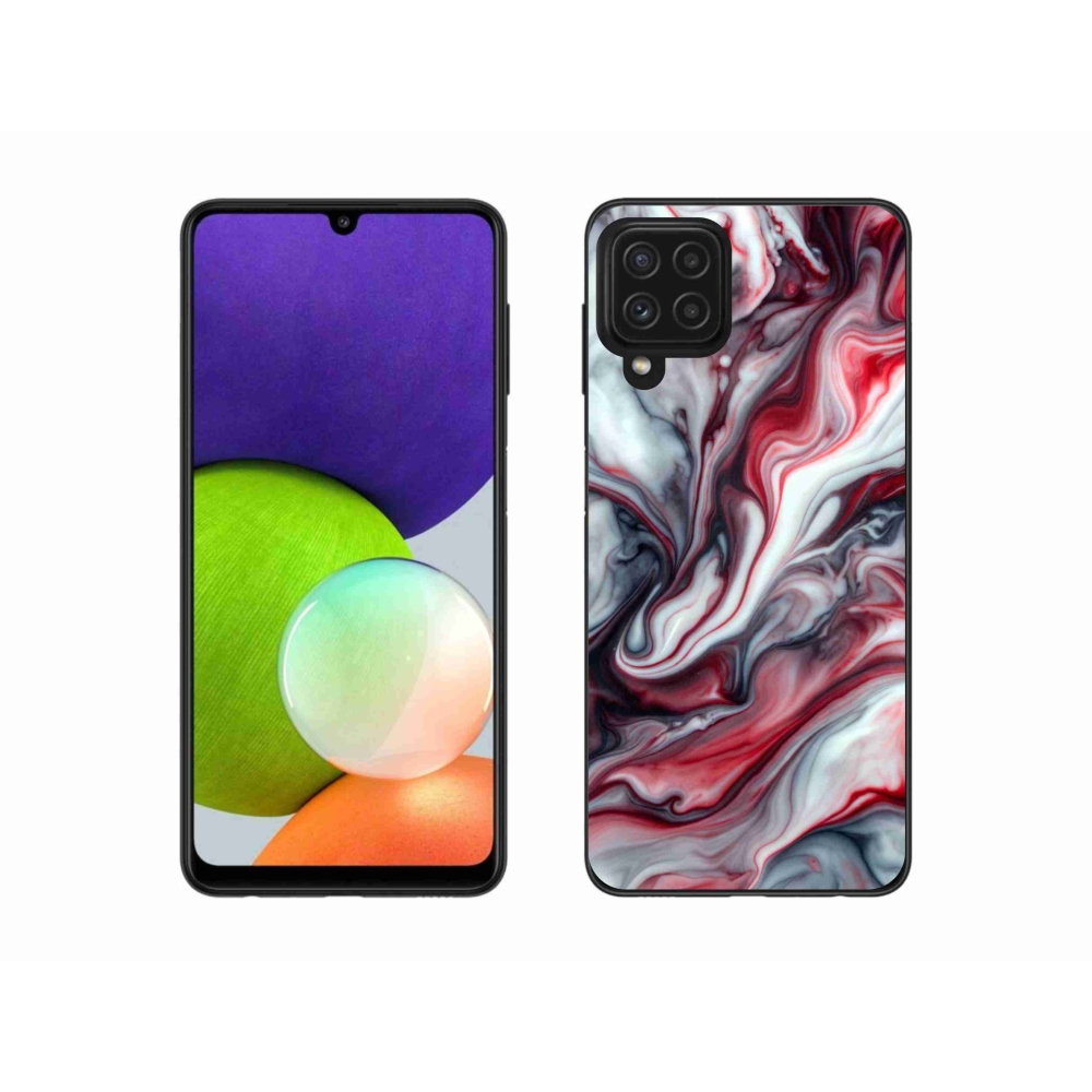 Gelový kryt mmCase na Samsung Galaxy A22 4G - abstraktní motiv 37