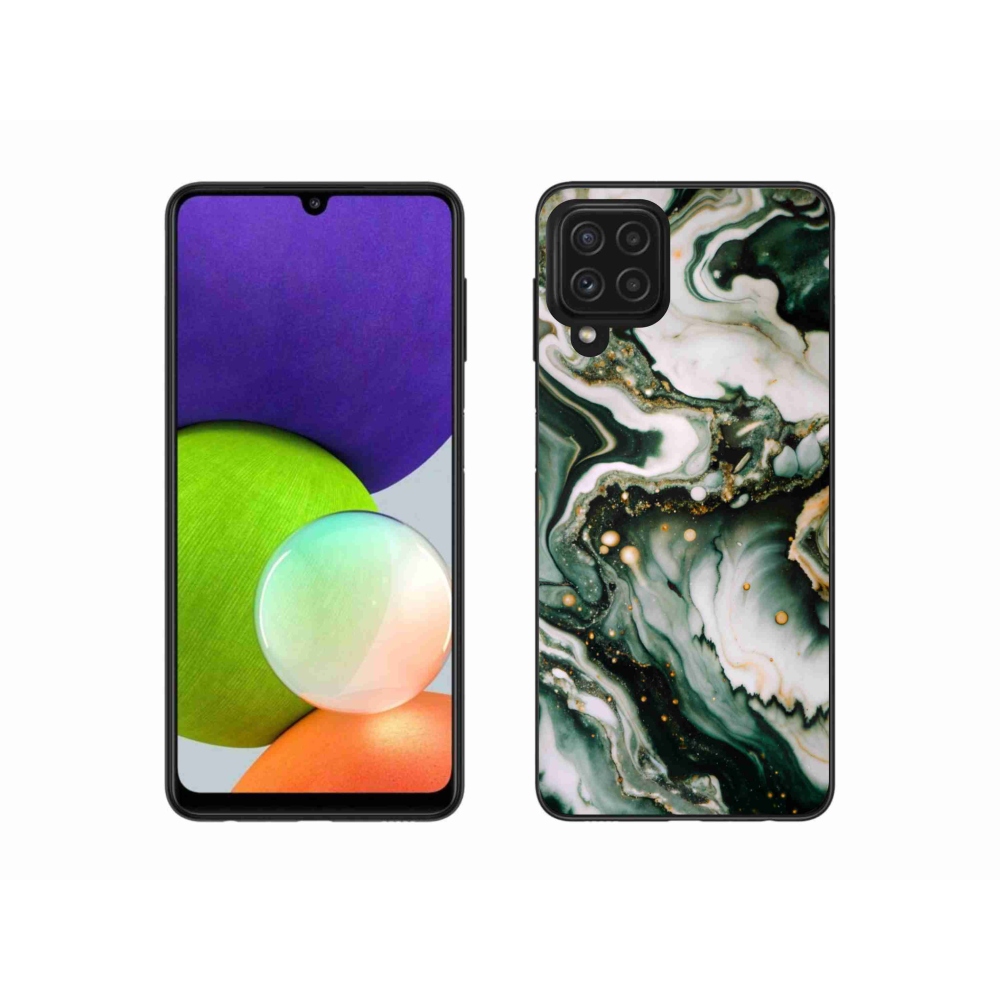 Gelový kryt mmCase na Samsung Galaxy A22 4G - abstraktní motiv 38