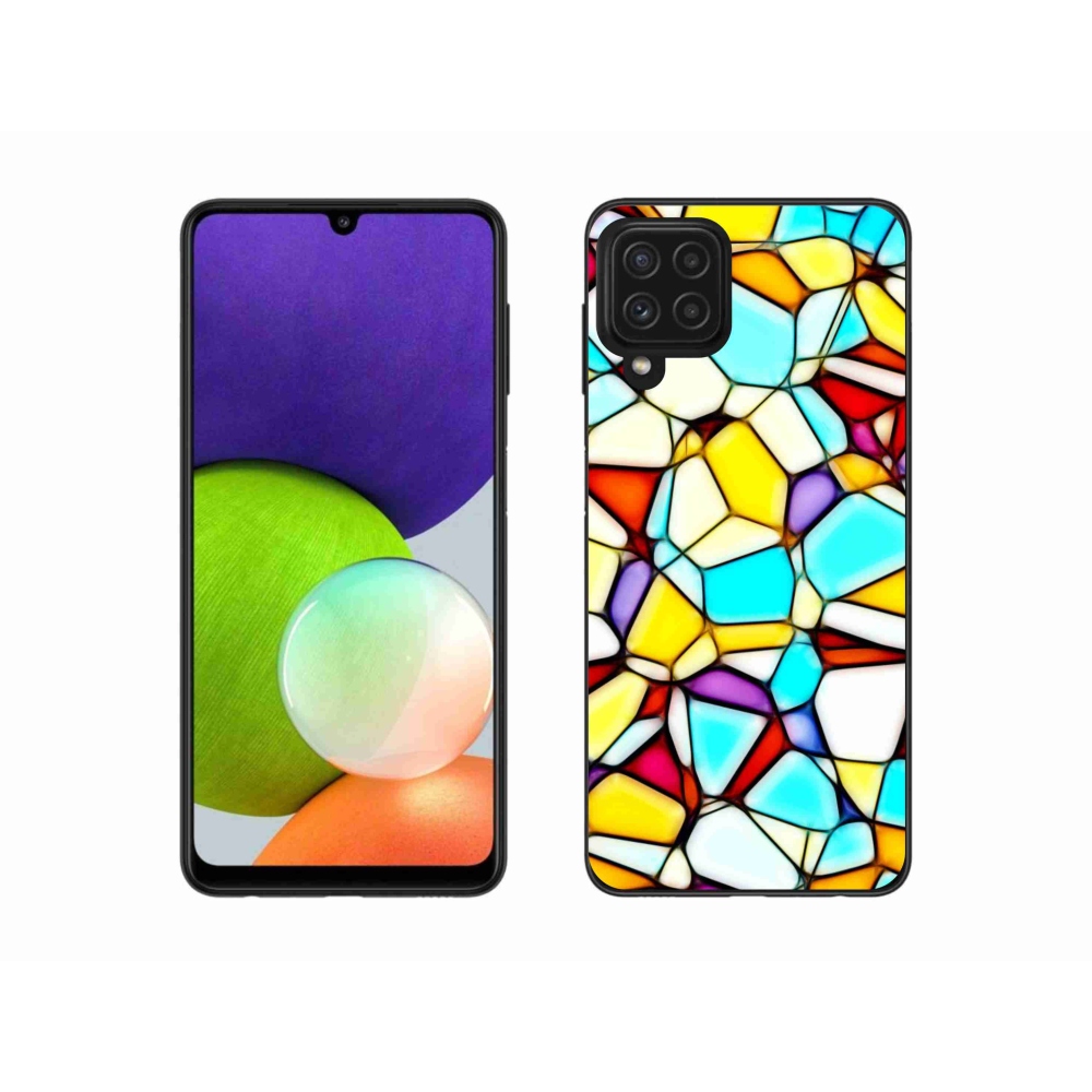 Gelový kryt mmCase na Samsung Galaxy A22 4G - abstraktní motiv 40