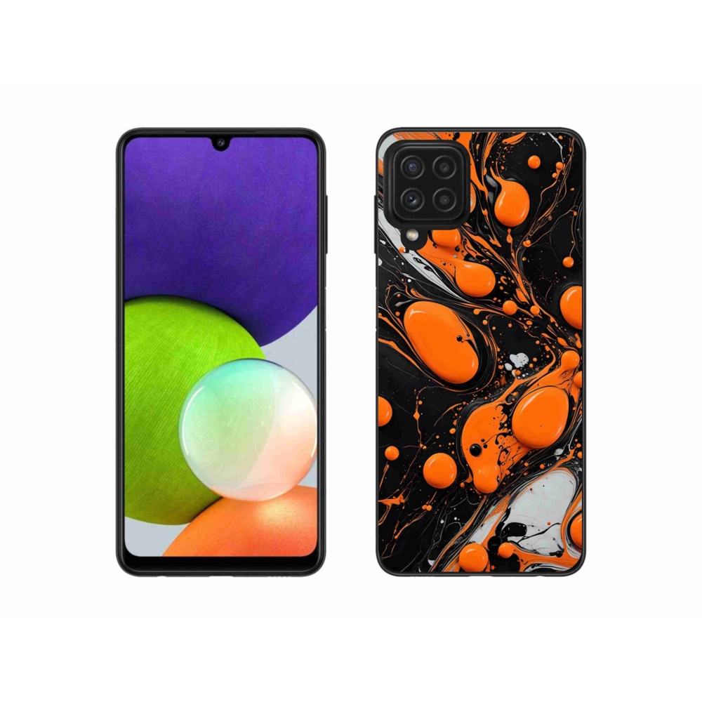 Gelový kryt mmCase na Samsung Galaxy A22 4G - abstraktní motiv 41