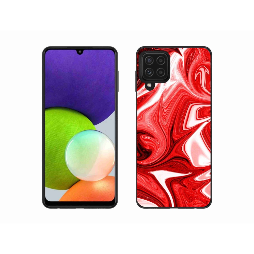 Gelový kryt mmCase na Samsung Galaxy A22 4G - abstraktní motiv 43