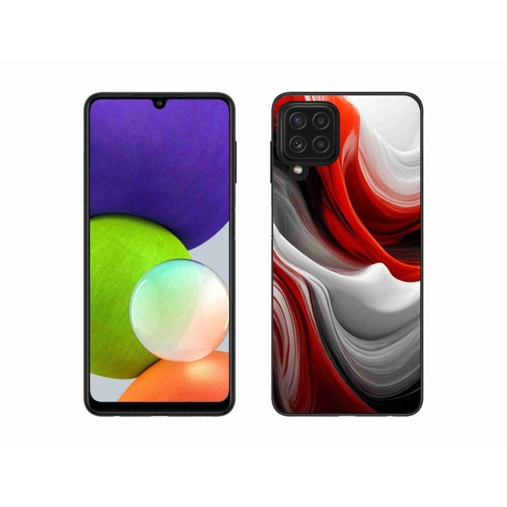 Gelový kryt mmCase na Samsung Galaxy A22 4G - abstraktní motiv 47