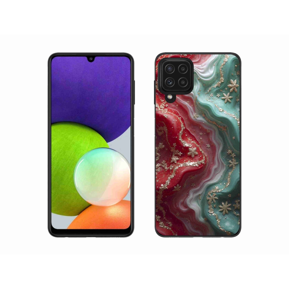 Gelový kryt mmCase na Samsung Galaxy A22 4G - abstraktní motiv 54
