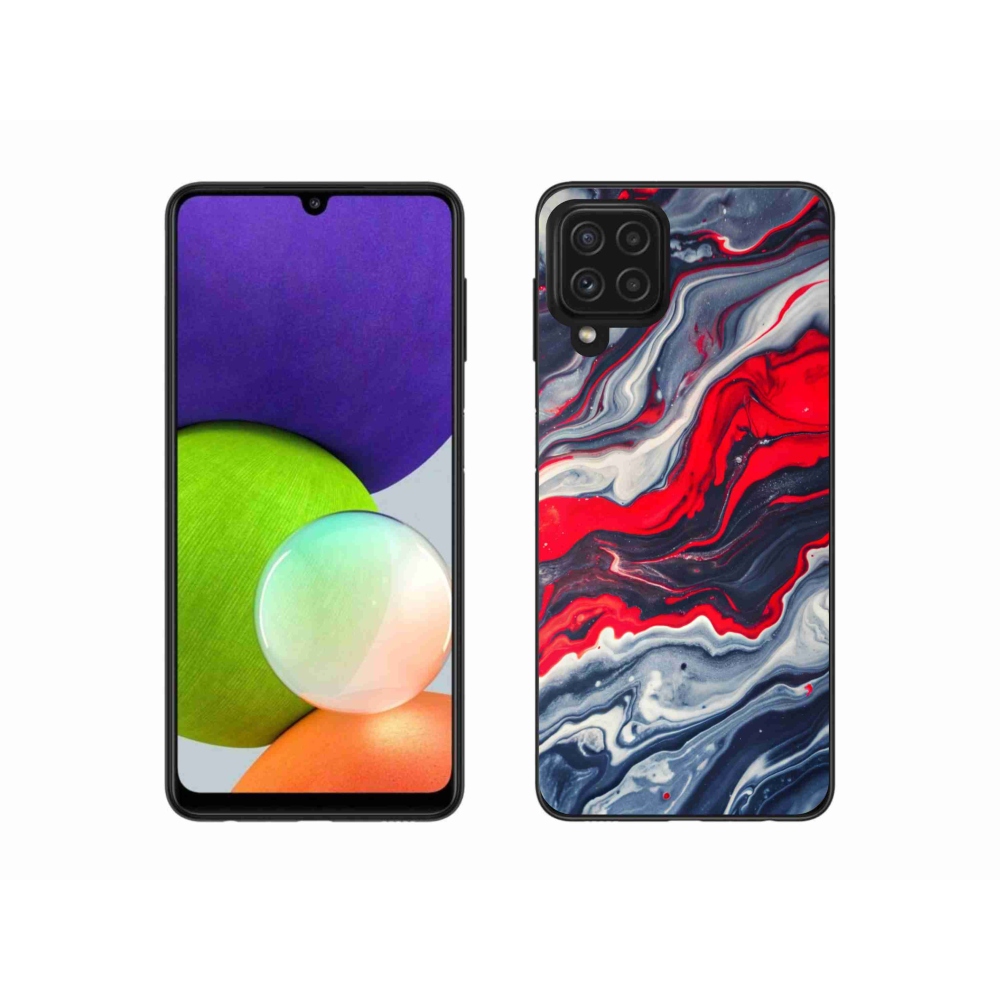 Gelový kryt mmCase na Samsung Galaxy A22 4G - abstraktní motiv 59
