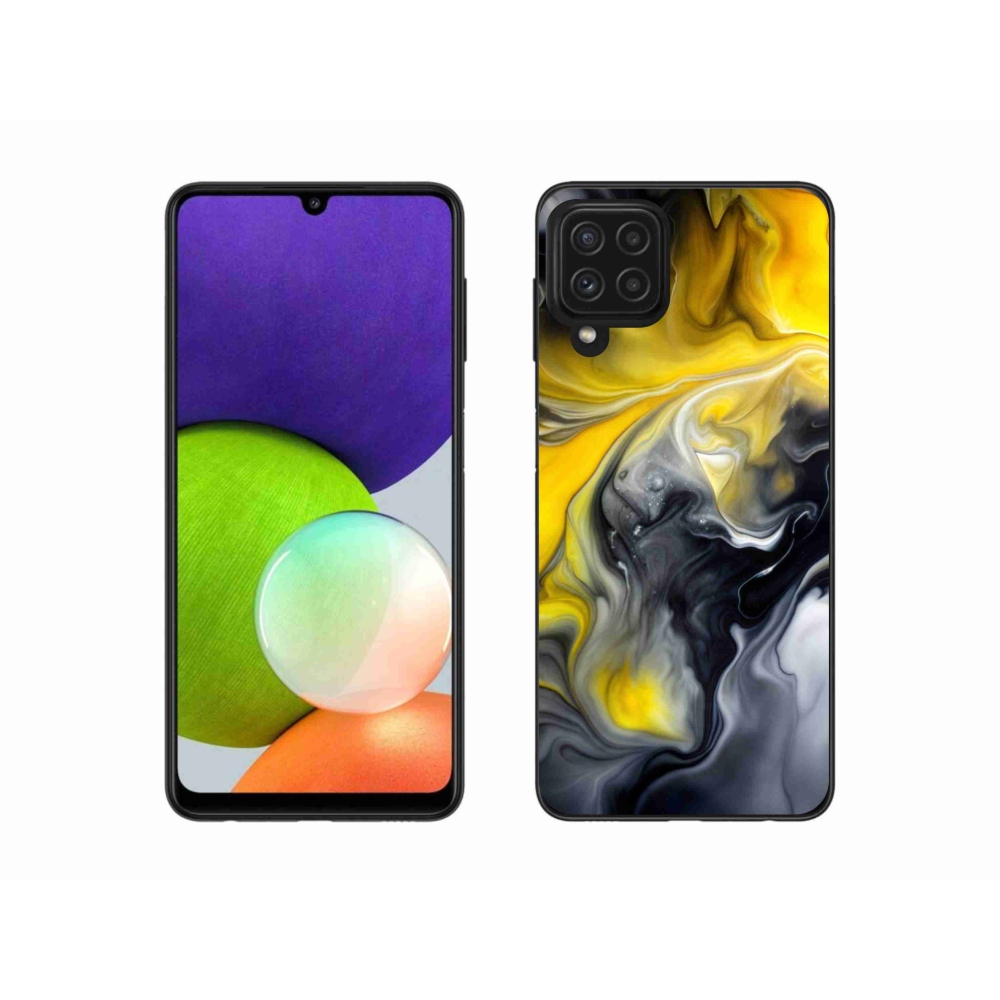 Gelový kryt mmCase na Samsung Galaxy A22 4G - abstraktní motiv 60