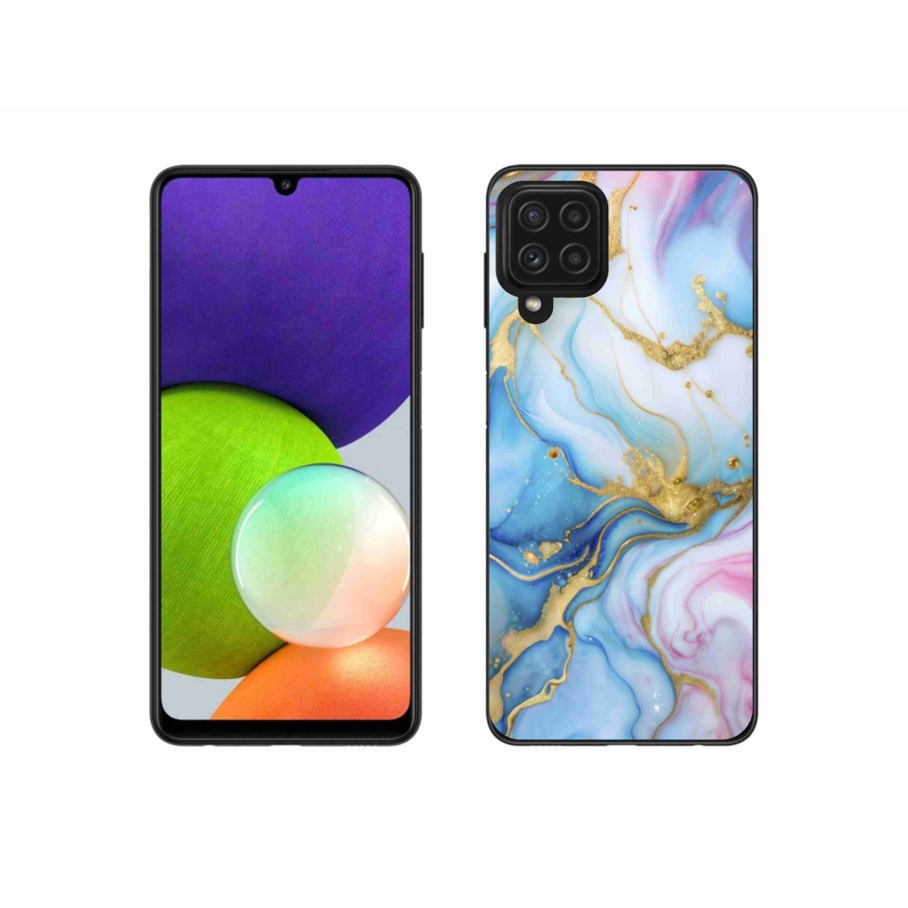 Gelový kryt mmCase na Samsung Galaxy A22 4G - abstraktní motiv 61