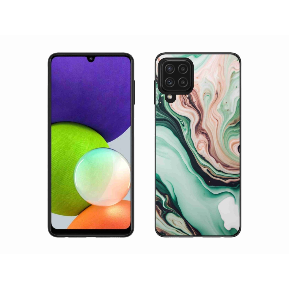 Gelový kryt mmCase na Samsung Galaxy A22 4G - abstraktní motiv 62