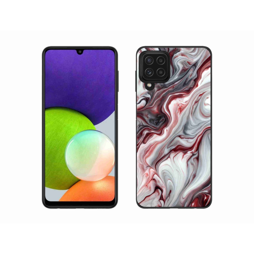 Gelový kryt mmCase na Samsung Galaxy A22 4G - abstraktní motiv 64